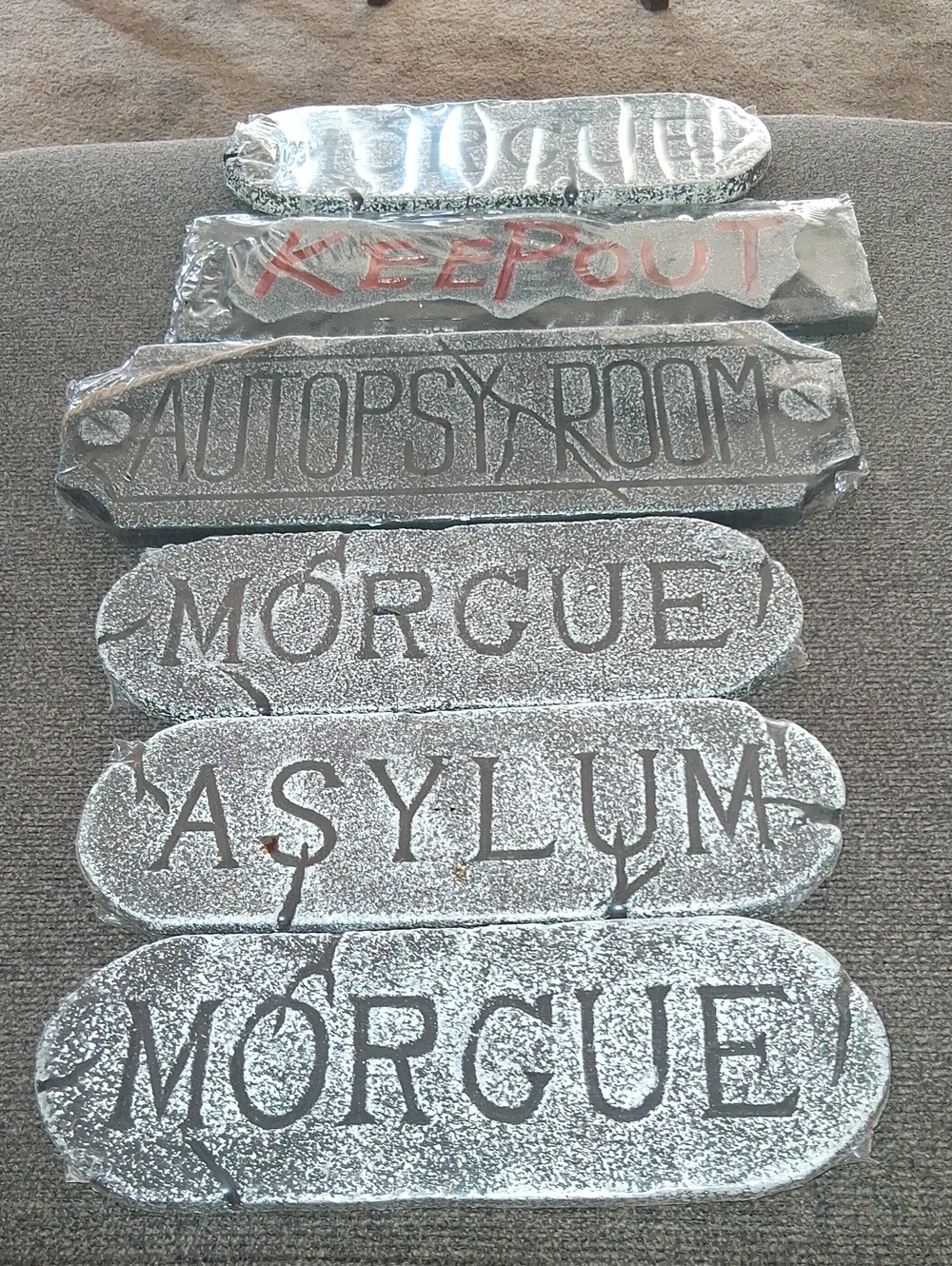 Halloween 6 Pieces Foam